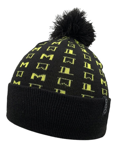 Gorro Beanie Tejido Jacquard Mol Flags Abrigado Bota Pompón