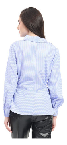 Blusa Para Mujer Long Fit With String At Side Forever 21
