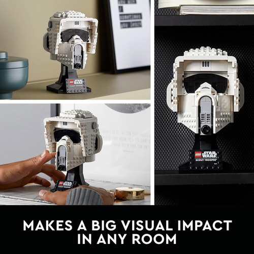 Lego Star Wars: Casco De Trooper Explorador, X471 Piezas