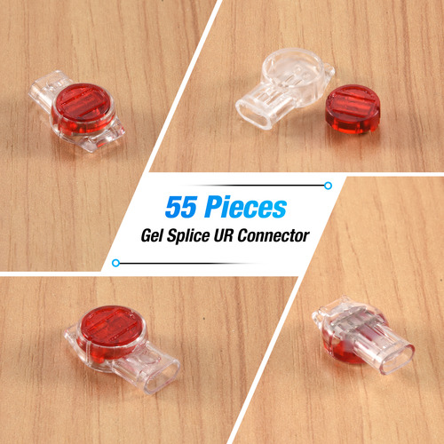 Conector Ur De Gel Empalme De 55 Piezas, Conectores De Cable