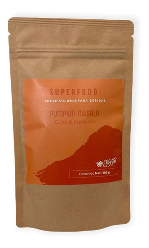 Superfood Pumpkin Masala 100g  Soy Té