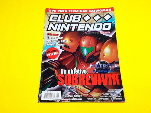 Revista Club Nintendo Metroid Prime 2 Echoes Año 13 #10