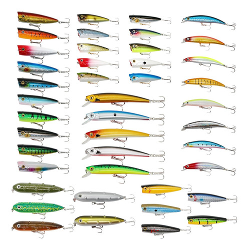 Fishing Lures Set Minnow Crankbaits Grasshopper Bait Multi-s