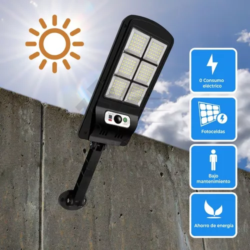 Lámpara solar LED de gran potencia con sensor LED/25W/230V IP65 +