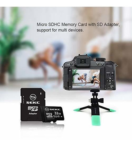 32gb Microsdhc Memory Card With Adapter Uhs U1 C10 Full