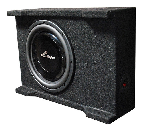 Caja Alfombrada 10 Slim Audiopipe Apsb10bdf 400w 200 Rms P-i