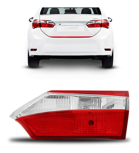 Lanterna Traseira Corolla 2014 A 2016 Mala Sem Led