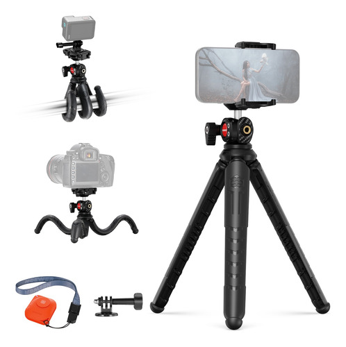 Neewer Trípode De Mesa Flexível Para Celular Gopro Insta360