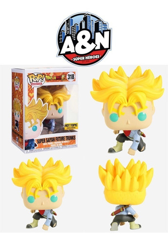 Funko Pop Super Saiyan Future Trunks 318 Hot Topic