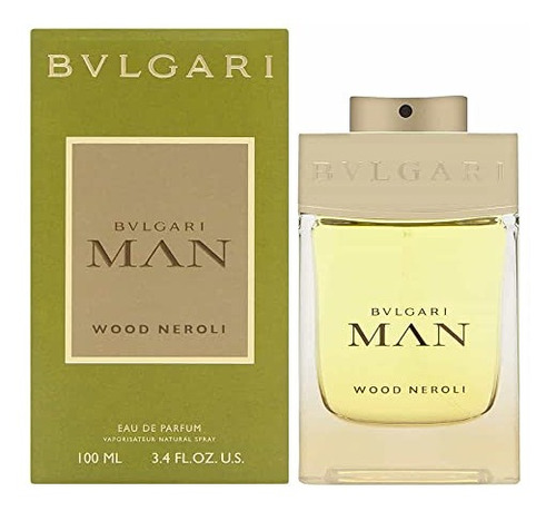 Aerosol Edp Bvlgari Man Wood Para Hombre, 3.4 Oz