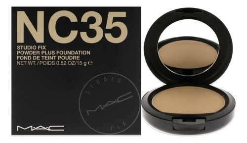 Base De Maquillaje Powder Plus Mac Studio Fix Nc35, 15 G