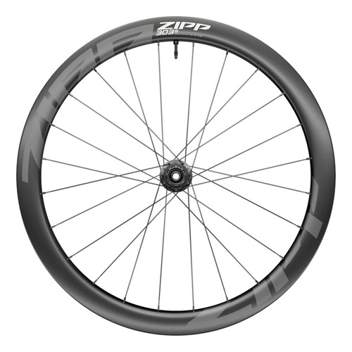 Disco de roda dianteira Zipp 303 S sem câmara de ar, cor preta