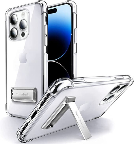 Silverback Compatible Con El Teléfono 14 Pro Max Case Clear,