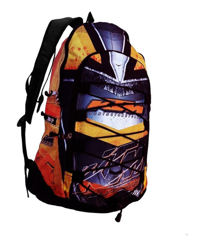 Mochila Ktm Moto Gama Ktm Viaje Camping Atv Sky Nieve Unisex