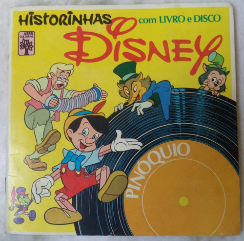 Compacto Histórinhas Disney Pinóquio