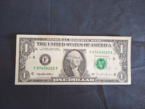 Cédula 1 Dólar 1995