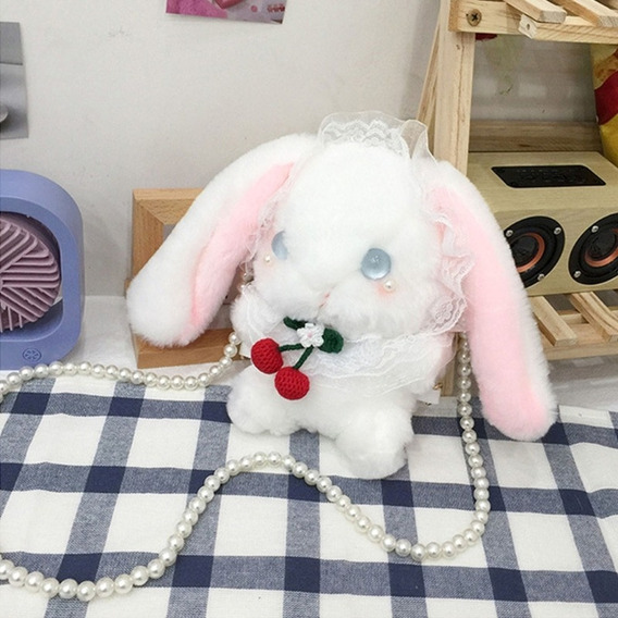 Bolsa De Mens Bolsa De Peluche Suave Para Muñecas De Conejo Bolsa De Mens Bolsa De Peluche Suave Para Muñecas De Conejo