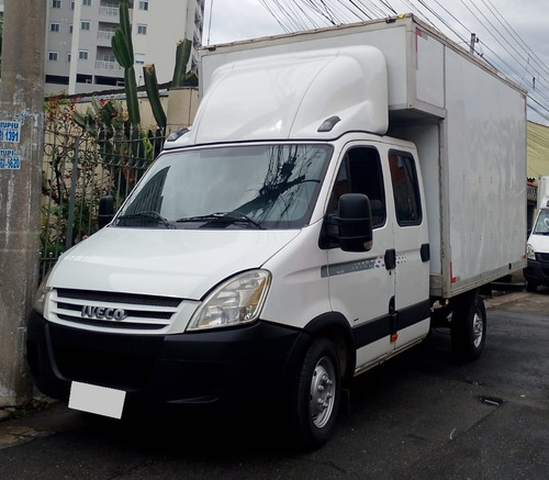 Iveco Daily Chassi 35s14 Cabine Dupla Com Defletor - 2012