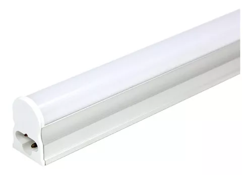 Lámpara lineal LED T5 de acrílico transparente y aluminio de 8W  (T5SMD8TR/LD) – Lummi