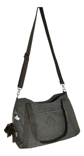 Kipling Bolsa Crossbody Kia7b8 Waylon Original Verde Obscuro Verde Oscuro Lisa Plata Verde Oscuro