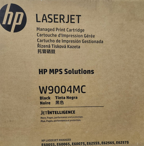 Cartucho Laserjet Hp Mps Solutions W9004mc | Tinta Negra