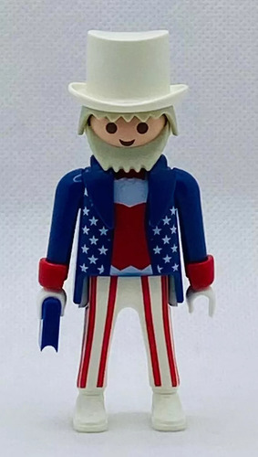 Playmobil 5203 Figuras Serie 1 Tio Sam Retromx (Usado)