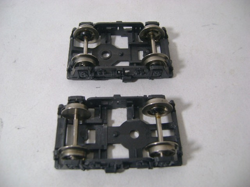 Imagen 6 de 10 de Nico 2 Boguies Pasajeros 2 Ejes C/ R Metal Rivar H0 (rbh 04)