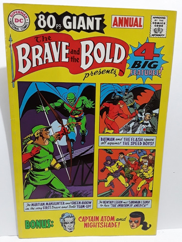 Comic Dc The Brave And The Bold Reprint Ingles Usado Exc Est