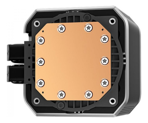 Enfriador de agua Deepcool Mystique 360 mm Lx750 Argb con pantalla LCD