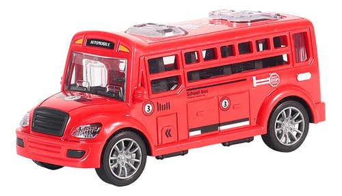3 Paquete De 2 A 6 Modelos De Autobús Escolar, 3 Piezas