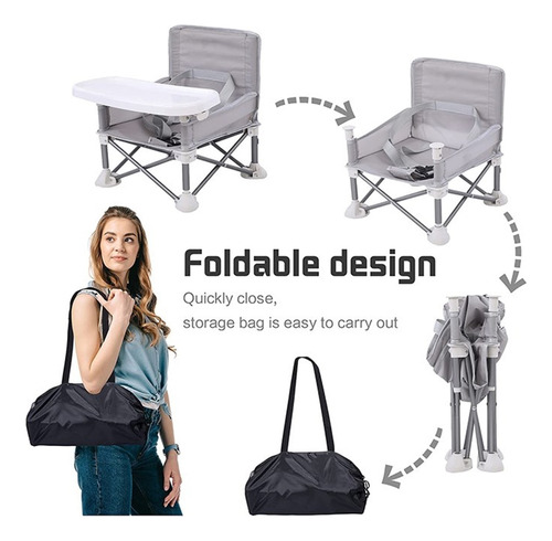 Silla De Seguridad Plegable Portátil Para Exteriores Baby