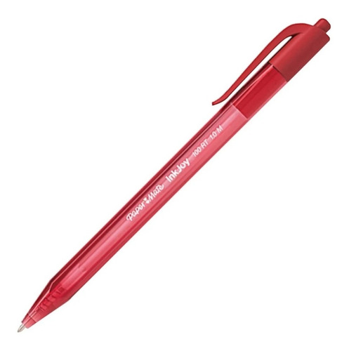 Esfero 100 Retractil Rojo X 12 Und Kilometrico