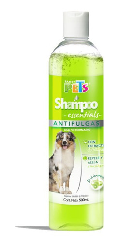 Shampoo Essentials Antipulga Parasito 500ml Perro Fancy Pets