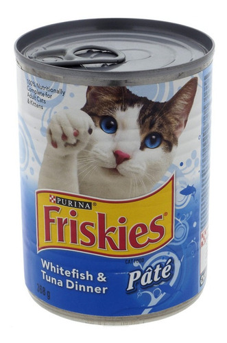 Comida Para Gatos Friskies - Cena Con Pescado Blanco Y Atún