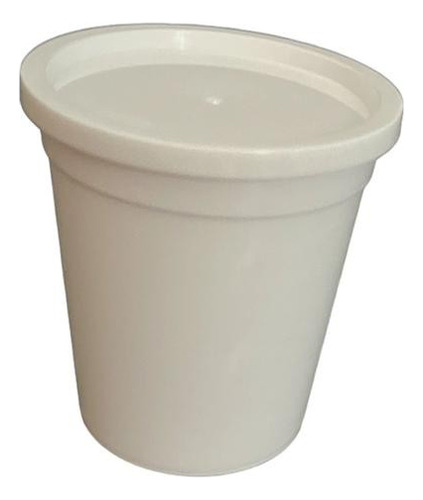 Vaso Plástico Para Helado 250 Ml Con Tapa Pack 200