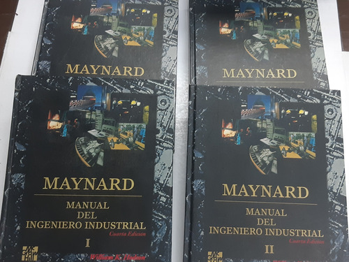 Maynard Manual Del Ingeniero Industrial 4 Tomos 