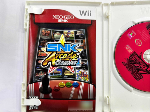 Snk Arcade Classic Vol 1 Nintendo Wii Completo *play Again* (Reacondicionado)