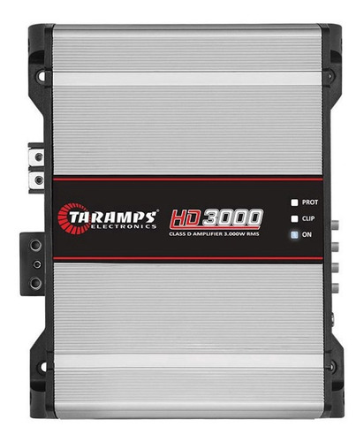 Amplificador Taramps Class D Hd 3000 Watts 2 Ohms           