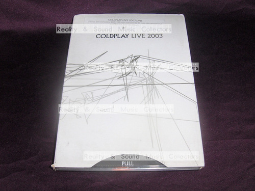 Coldplay Live 2003 Dvd + Cd Digipack Slipcase Europeo 