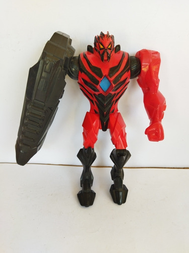 Max Steel Dredd Rojo Robot Espada Disparo 2012