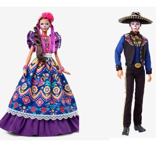 Barbie Signature Ken Y Barbie Día De Muertos 2022