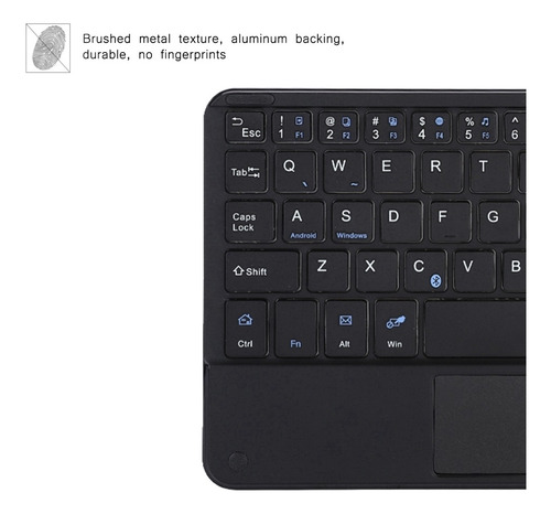 Teclado Bluetooth Inalámbrico Universal+funda Para Teclado