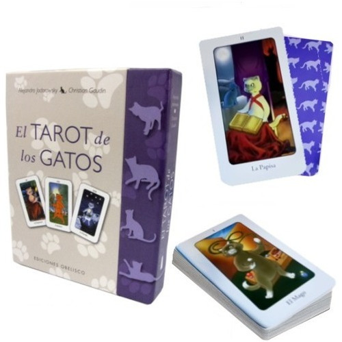 El Tarot De Los Gatos Libro Tarot + Cartas