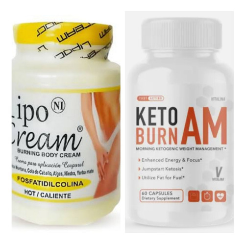 Keto Burn Am Y Lipo Cream (pack)