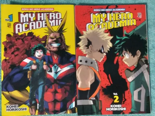 Mangá My Hero Academia Boku No Hero Coleção 1 Ao 5 Lacrado