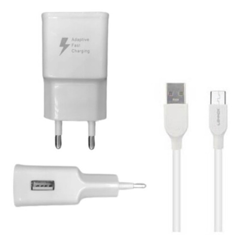 10x Carregador Turbo Smartphone Micro Usb V8 Atacado Revenda