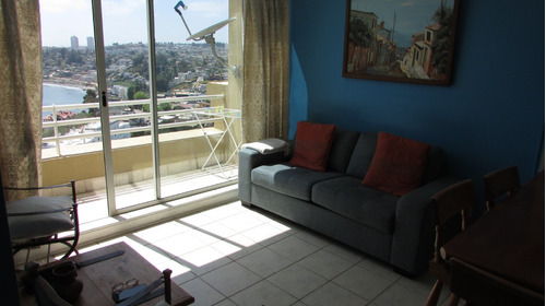 Arriendo Departamento Mar-dic Con Con, 2 Dormitorios