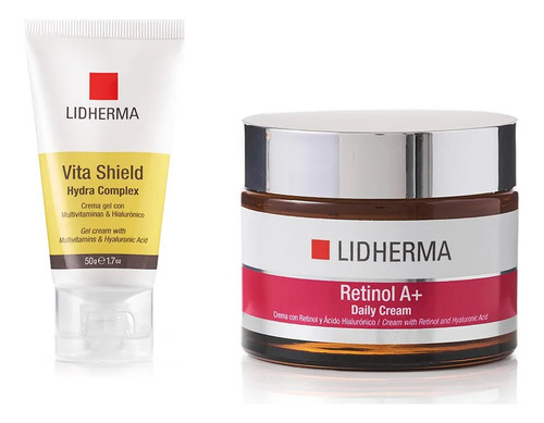 Kit Retinol A+ Daily Cream + Vita Shield Hydra Complex Lidhe