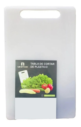 Tabla De Cortar Y Picar De Cocina Plástico 33x20x0,8cm