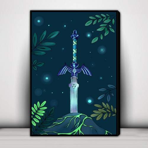 Cuadro Decorativo The Legend Of Zelda C2339